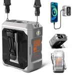 2025 Upgrade 10000MAH Waist Clip Fan, Portable Personal With 18000RPM Str.... Fixed Price $26.37.