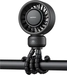 Warmco Portable Stroller Fan, 4000MAH Rechargeable Clip-on Tripod (up To 15H. Fixed Price $33.79.