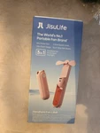 Jisulife Mini 2 Speed Handheld Fan LIFE8 Rechargeable 3600MAH Battery Pink Nib. Fixed Price $13.00.
