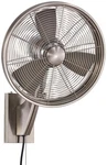 Minka Aire Anywhere 15 Inch Brushed Nickel Outdoor Oscillating Fan F307-BN. Fixed Price $494.95.