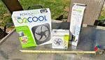 Lot Of 3 Nib Fans O2COOL Battery Electric Portable + Tower Desk Combo. Fixed Price $28.80.