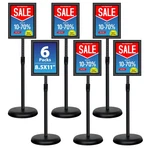 6PACKS Adjustable Pedestal Inches (6 Pack), Black. Fixed Price $242.99.