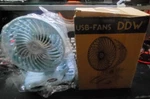 Ddw Small Usb Desk Fan, Variable Speed Clip With Strong Airflow&sturdy.... Fixed Price $20.00.