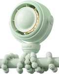 Sweetfull Baby Stroller Fan 4000MAH Rechargeable 4-SPEED Quiet With Led Displa. Fixed Price $49.99.