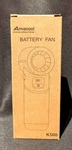 Amacool K500 Battery Operated Portable Handheld Foldable Cooling Fan - New. Fixed Price $26.99.
