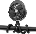 2026 Upgarded 4000MAH Misting Baby Stroller Fan, Rechargeable Battery Operated,m. Fixed Price $44.99.