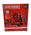 Craftsman V20 15 In. H X 8 Speed Misting Fan CMCE003C1 New. Fixed Price $84.99.