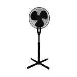 Optimus F-1650BK 16-INCHES Oscillating Stand Fan (black). Fixed Price $49.99.