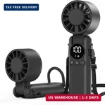 Ailbton Portable Handheld Fan, 5000MAH Rechargeable Mini Personal Usb With. Fixed Price $21.86.
