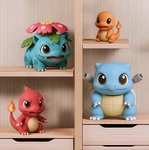 3D Printed Desk Toy Decor Gift Fan Display Kanto Region 151 Catch Em All. Fixed Price $8.99.