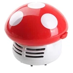 Gocomcom Honbay Mini Cute Table Dust Vaccum Cleaner, Mushroom Shaped New. Fixed Price $14.20.
