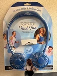 Crane Portable Usb Rechargeable Neck Fan Blue New Fast Shipping!. Fixed Price $7.99.