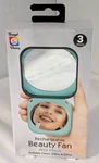 Trend Vision Rechargeable Beauty Fan With Mirror Nib Blue. Fixed Price $5.09.