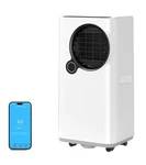 Qxpztk 16000 Btu 6-IN-1 Cooling Dehumidifier & Fan Ultra Quiet White. Fixed Price $289.00.