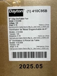 Dayton Clip-on Table FAN,2 SPEEDS,6" Blade Dia. 410C95B New In Box. Fixed Price $16.00.