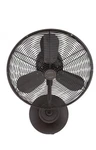 Bellows Hard Wired 14 Inch Wall Fan By Craftmade BW116AG3-HW. Fixed Price $172.99.