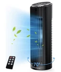 Abolee Tower Fan For Bedroom, 23FT/S Desk With Remote, 70 Oscillating. Fixed Price $23.99.