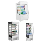 Open Merchandiser 2-4 Tiers Display Cooler W/air Curtain 7.8/12.7/18.4CU.FT.. Fixed Price $1656.79.