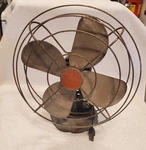 1950S Mcgraw Edison Zero Table Fan Model 10498 Robin Egg Blue Works. Fixed Price $40.00.