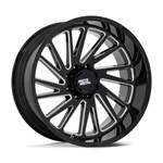 Moto Metal MO811 Combat 22X10 6X139.7 Offset -18 Gloss Black Milled (qty 1). Fixed Price $378.31.
