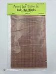 Memory Lane Studios: Real Cedar Shingles "shake-style" (ho Scale) Peel & Stick. Fixed Price $26.95.