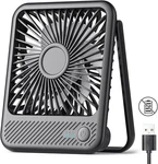 Koonie Usb Desk Fan, Strong Wind Ultra Quiet Small Personal With 180 Tilt. Fixed Price $14.10.