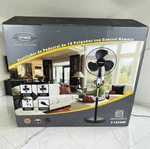 Optimus 16" Stand Fan W/ Remote Control Oscillating Adjustable Pedestal 3 Sp. Fixed Price $79.99.