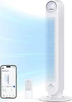 Dreo Nomad One Bladeless Tower Fan White Wi-fi Remote Voice Oscillation 4. Fixed Price $32.00.