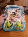 Banzai Wearable Rechargeable Portable 3 Speed Personal Hands Free Cooling Fan. Fixed Price $10.00.