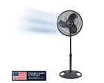 Lasko 16" Oscillating Adjustable Pedestal Fan With 3-SPEEDS, S16500, 18" Long. Fixed Price $29.97.
