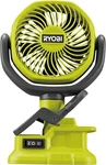 Ryobi RCF18-0 18V One+ Cordl 10CM Clp Fan Hyper Green. Fixed Price $44.20.