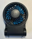 Treva 3.5-INCH Portable Fan / 2-SPEED Battery # FD35021 (color: Black). Fixed Price $13.99.