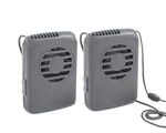 O2COOL Deluxe Necklace Fan, Battery Powered With Adjustable Lanyard, Pack, .... Fixed Price $29.16.