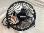 Hawaiian Breeze Fan CH-V4 Small Desktop Black Adjustable 360 Head Tilt. Fixed Price $35.00.