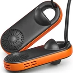 Vevor Portable Shoe Dryer Boot With Quick & Even Drying Black Orange. Fixed Price $17.99.