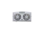 Optimus F-5286 Reversible Twin Window Fan With Thermostat. Fixed Price $61.99.