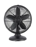 Good Housekeeping All-metal 12" Retro Table Fan, Matte Black. Fixed Price $96.03.