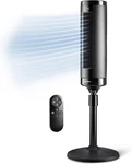 Elevation Adjustable Tower 42 -54 Pedestal Fan, 31 Ft/s Airflow, Quiet 28. Fixed Price $86.77.