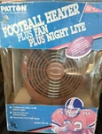Patton Football Heater Fan & Night Lite Model SH-10 Vintage. Fixed Price $39.00.