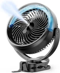 Koonie 10000MAH Battery Operated Misting Fan With Clip, Portable 8'' Fo. Fixed Price $69.38.