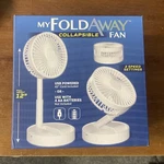 Emson My Fold Away Collapsible Cordless Fan 12" Usb Powered Battery Speed. Fixed Price $19.95.