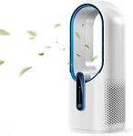 Misby Desk Fan, 11.8 Inch Portable Bladeless Small Rechargeable. Fixed Price $37.79.