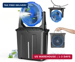 Ausic 10 9L Portable Misting Fan, Max 55HRS Outdoor Mister For Outside Pa. Fixed Price $89.50.