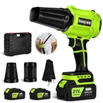 Leaf Blower Cordless,battery Powered 800,000 Rpm Electric With 2 .... Fixed Price $111.41.