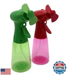 Atbotp 2 Pack Elite Handheld Water Misting Fans Portable Battery Powered Comp. Fixed Price $34.99.