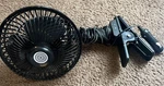 12 Volt Oscillating Fan- Car, Boat, Rv Cigarette Lighter Cool Off On Go Road. Fixed Price $18.00.