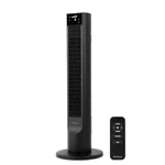 Holmes 36" Cleanbreeze Oscillating Tower Fan, 6-SPEED, Remote, Black. Fixed Price $48.00.