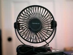 Tripole Small Desk Fan Usb Powered Portable 3 Speeds Assorted Colors, New. Fixed Price $14.47.