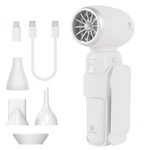 Portable Handheld Cooling Fan, 2 1 Turbo Fans, High-speed Mini Condit.... Fixed Price $72.79.