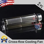 2PCS Hi-tech 8 Cross Flow Car Stereo Amplifier Component Quiet Cooling Fan 12V. Fixed Price $48.75.
